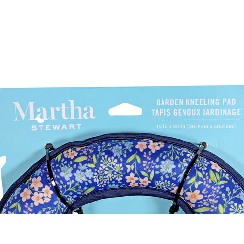 Martha Stewart GARDEN KNEELER PAD, Floral, Flowers -New