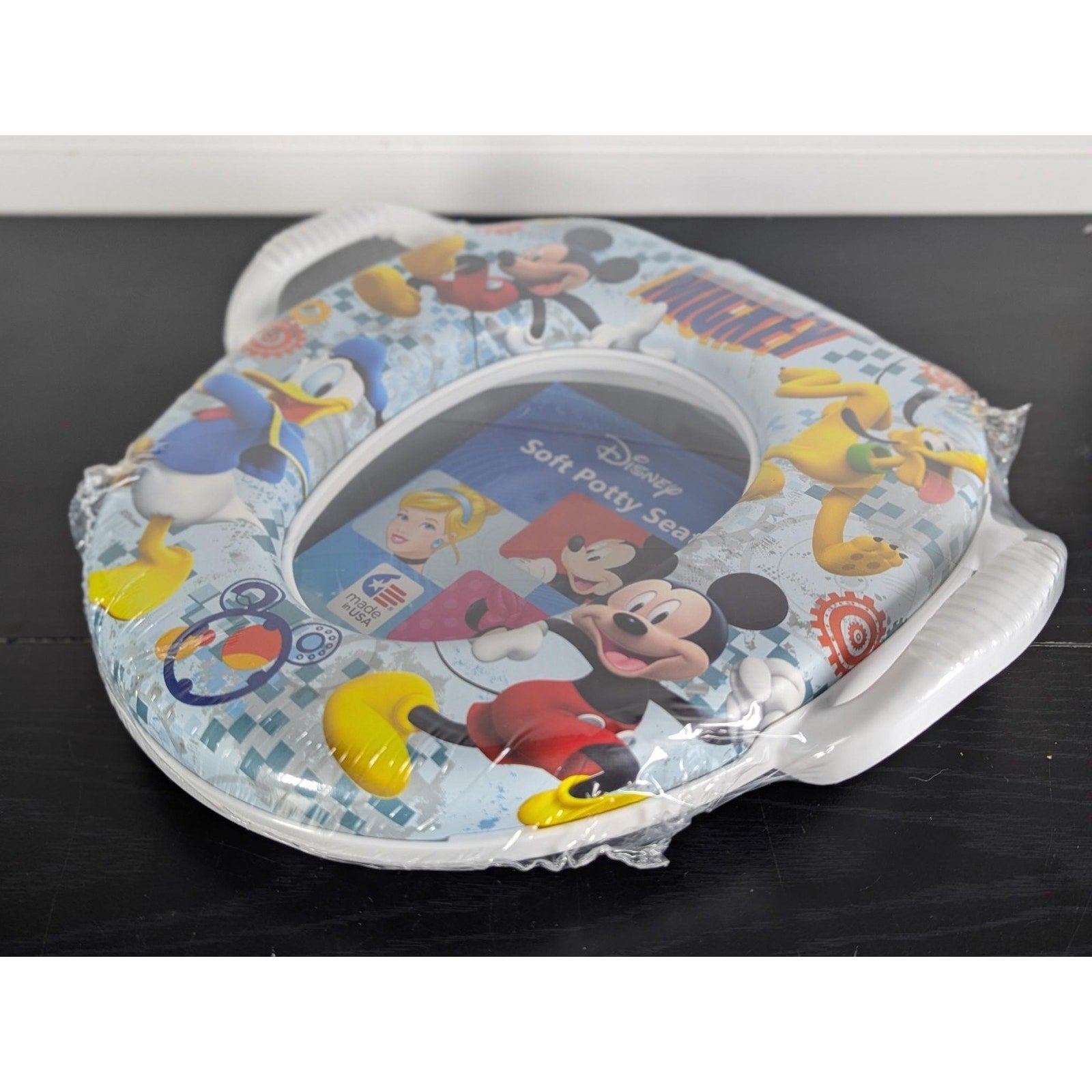 Disney Mickey Mouse- Donald Duck - Pluto, Soft Potty Seat 18+ months. New