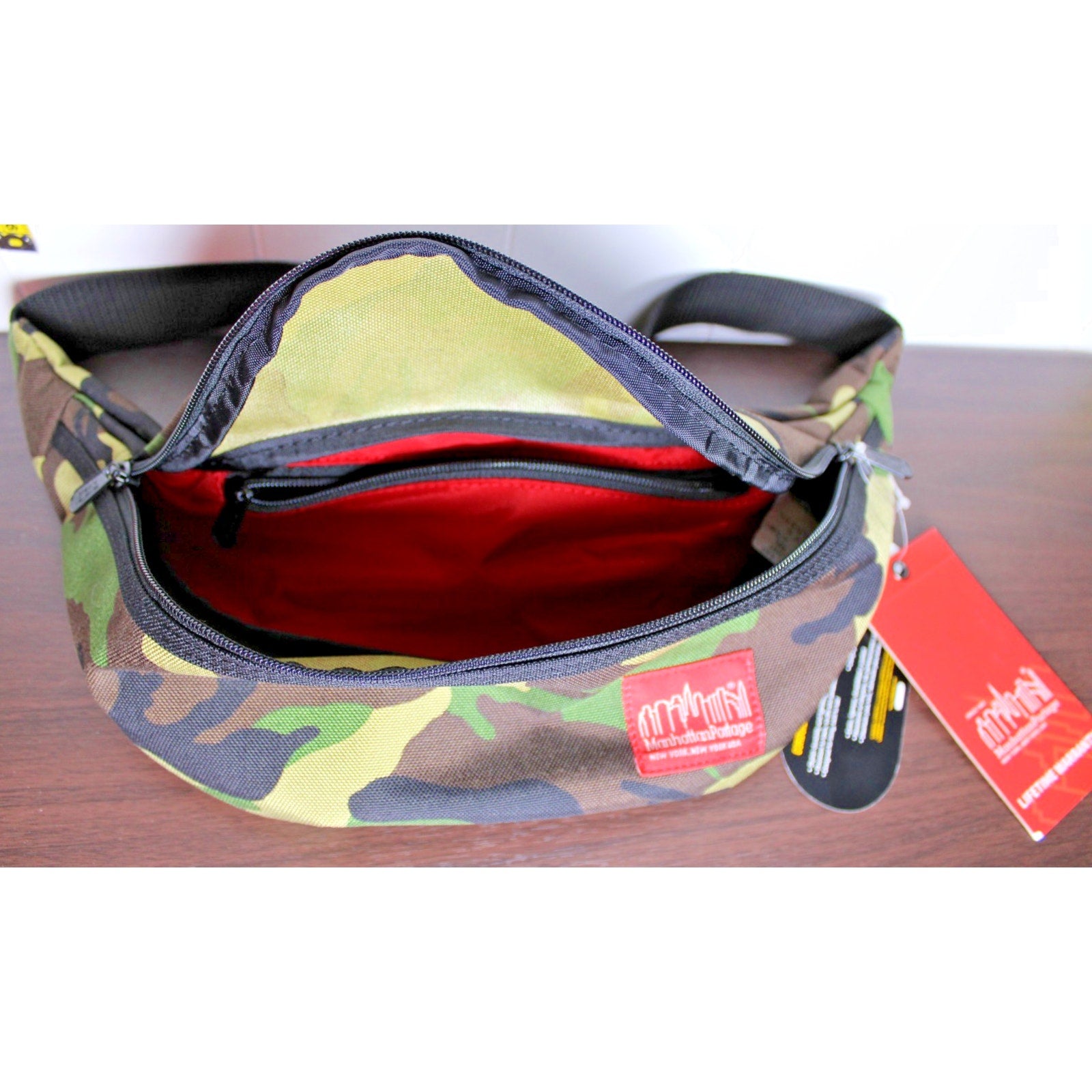 Manhattan Portage Brooklyn Bridge Waist Bag Fanny Pack CAMO Retail $45