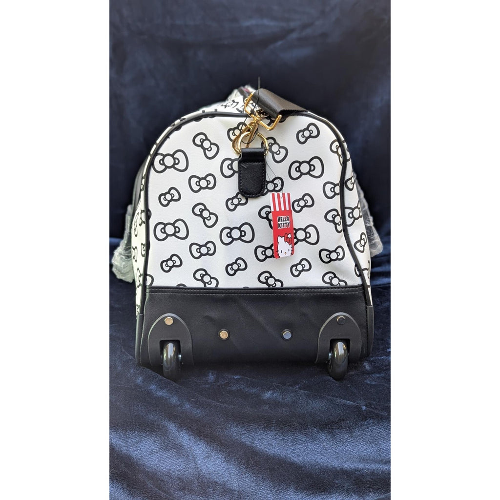 Hello Kitty Carryon Travel/Weekend Bag with Wheels and adjustable handle.