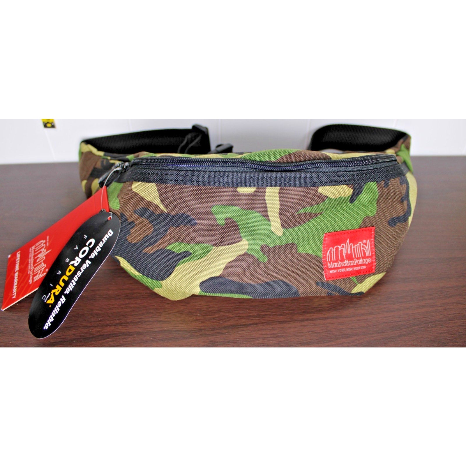 Manhattan Portage Brooklyn Bridge Waist Bag Fanny Pack CAMO Retail $45