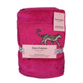 Pink Juicy Couture Leopard Print 3-PC Bath Set Hair Wrap Towel Two Cotton Towels