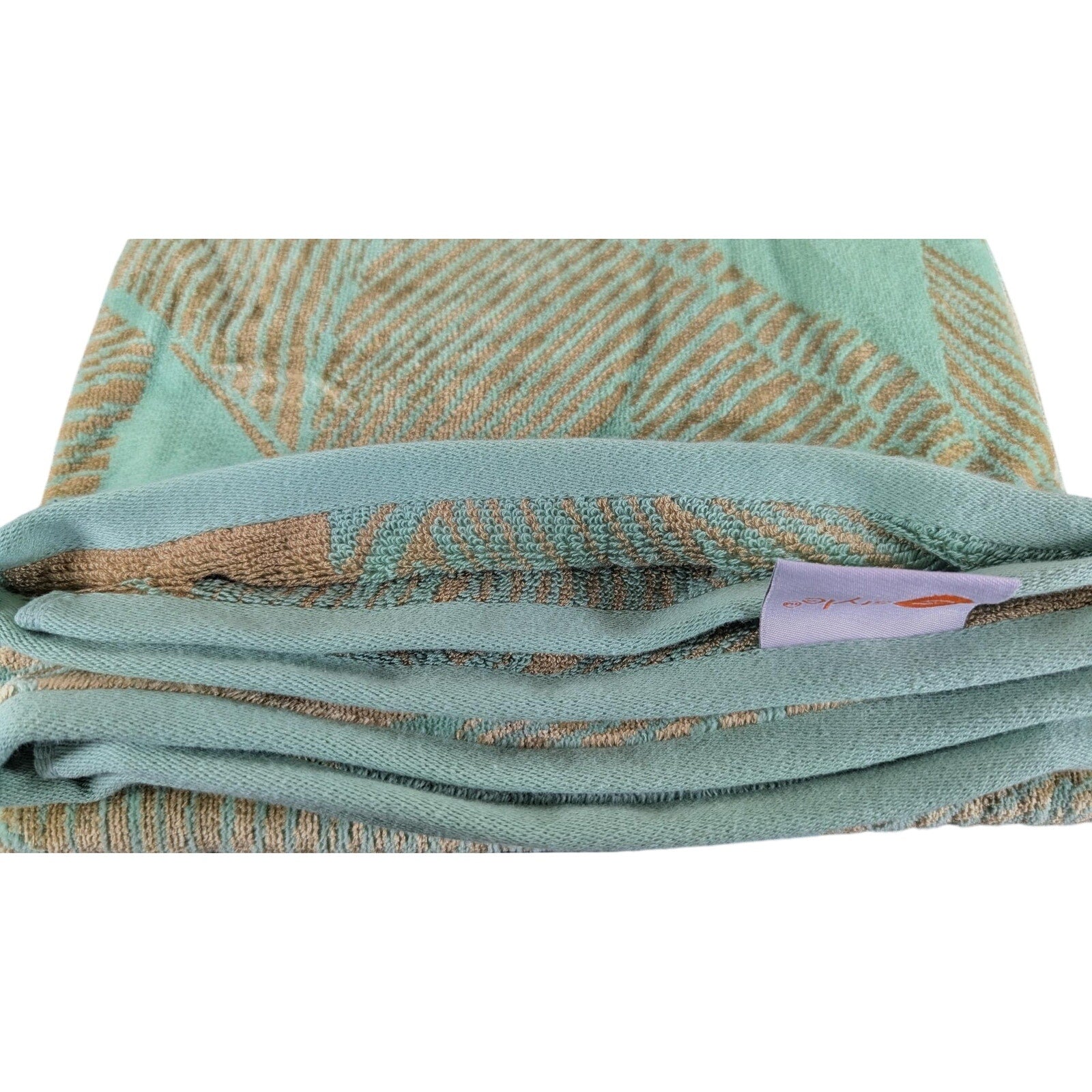 CH Style-Women Owned 36x68 Beach Towel, Leaves 70% Cotton