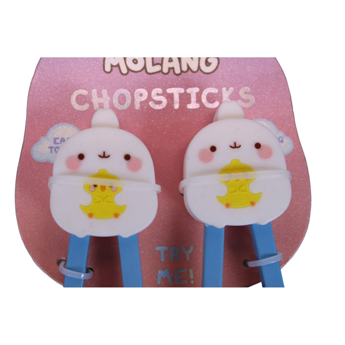 Molang and Piu Piu Bunny & Duckling Chopstick Trainer Set by S3 Design