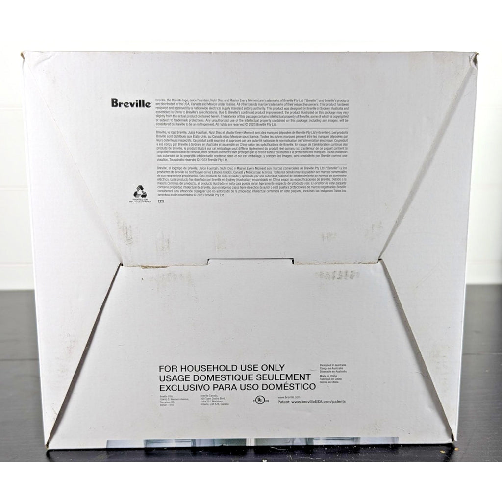 Breville The Juice Fountain Compact Model BJE200XL - NEW IN BOX