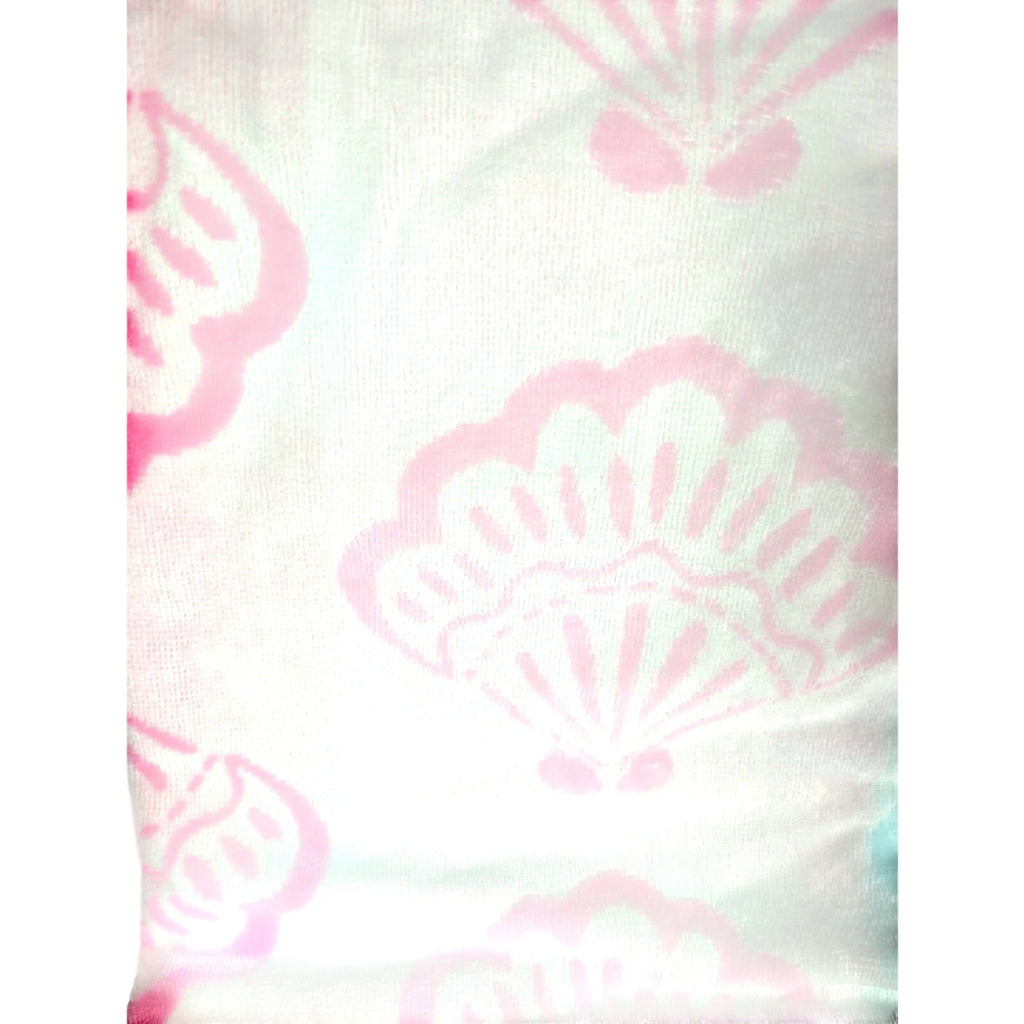 CH Style - Women Owned Beach Towel 36" x 68",  Sea Shells, 100% Cotton