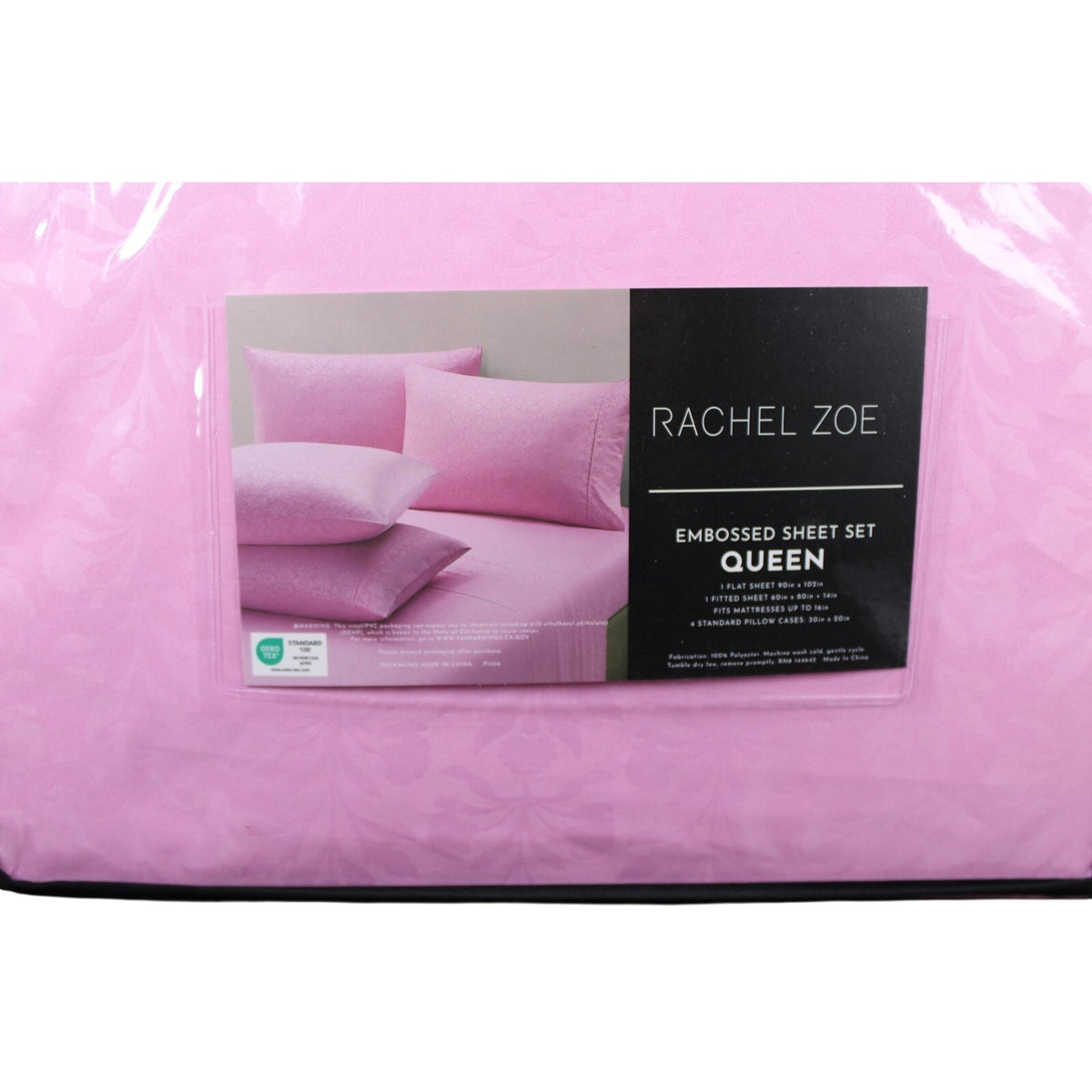 Rachel Zoe 6 piece Embossed Queen Sheet Set