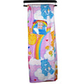 Care Bears Soft Throw Blanket Smiley Suns Rainbows Flowers and Clouds 50” X 70”