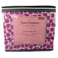 Juicy Couture Queen 6 Piece Sheet Set - Juicy Logo with Pink Roses