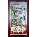 ****Set of 12 Christmas Trees and Presents Shower Curtain Rings NIB****