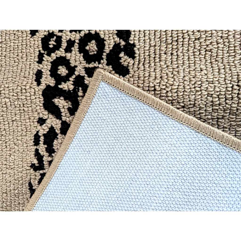Betsy Johnson Bath Mat Accent Rug Leopard Print 20"x32" Skid & Stain Resistant