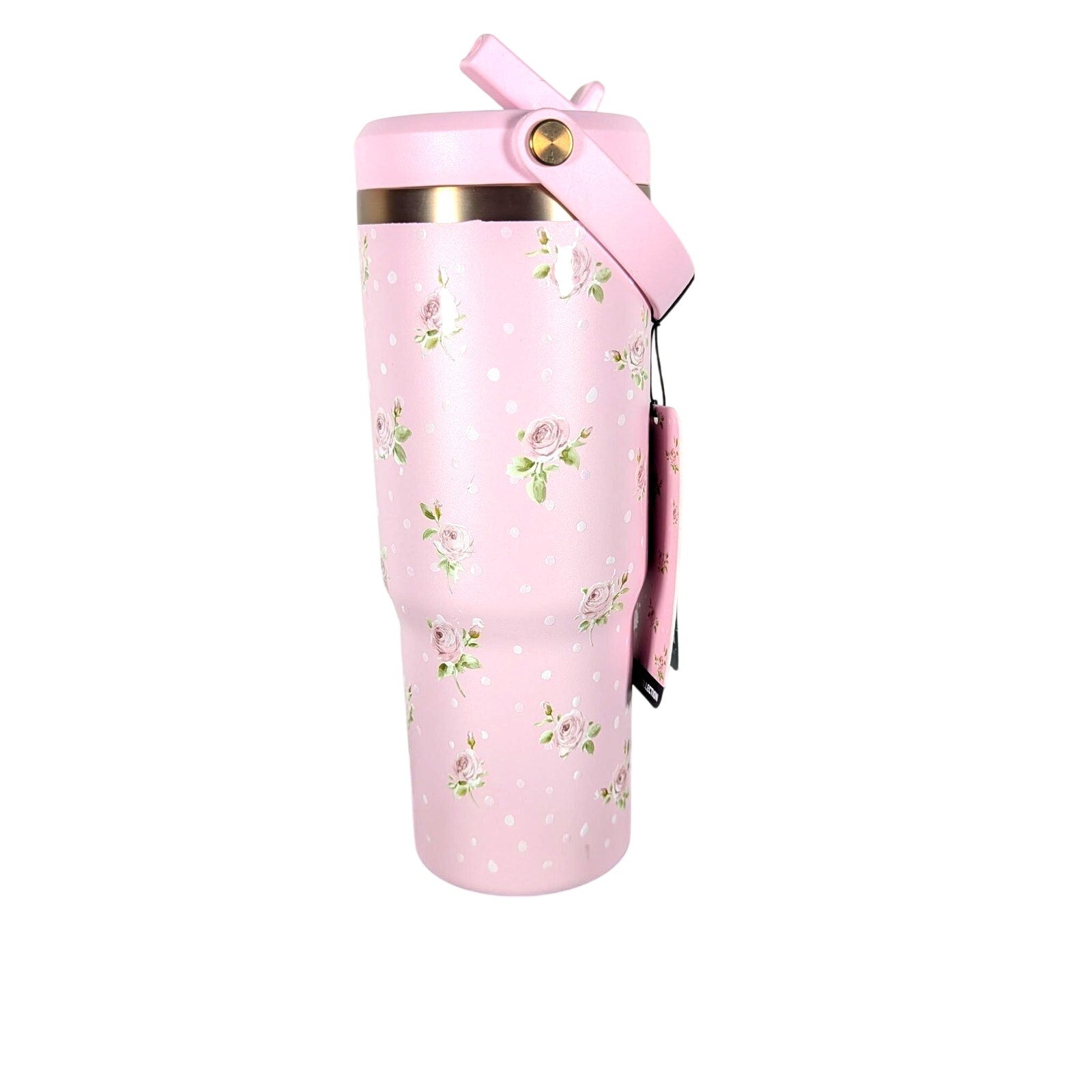 Hydrapeak Nomad 32oz Tumbler Artisan Collection Baby Pink, Roses