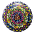 Pocket Mirror for Women Small Travel Mirror Magnifying Mandala Designs Flowers