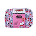 Peanuts Snoopy 20 Piece Meal Prep Food Storage Containers Valentine's Day Pink