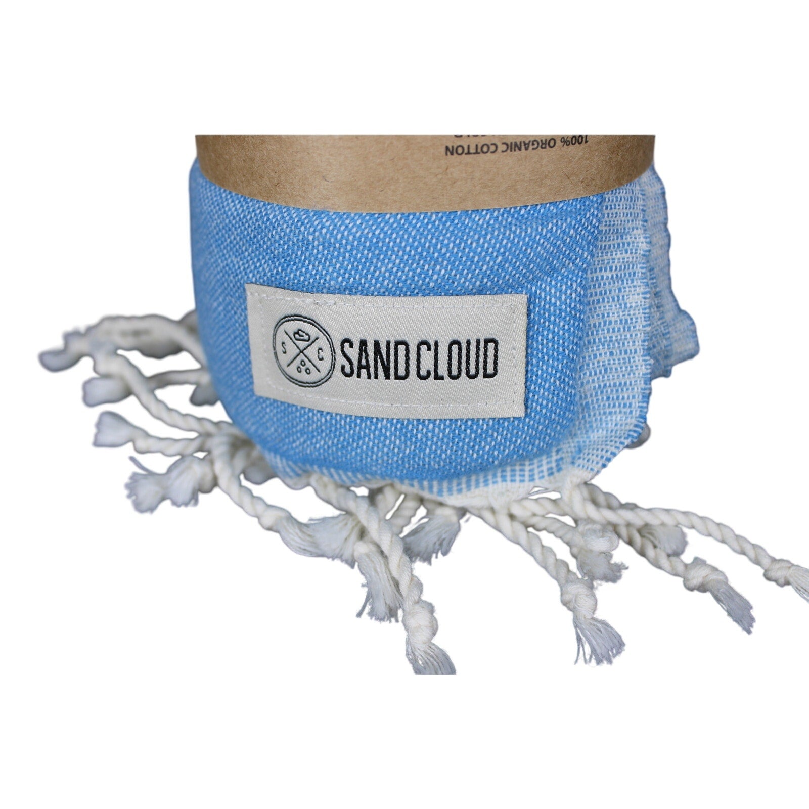 Sand Cloud Beach Towel Sei Whale Tail - 100% Turkish Organic Cotton - 37x67 NEW