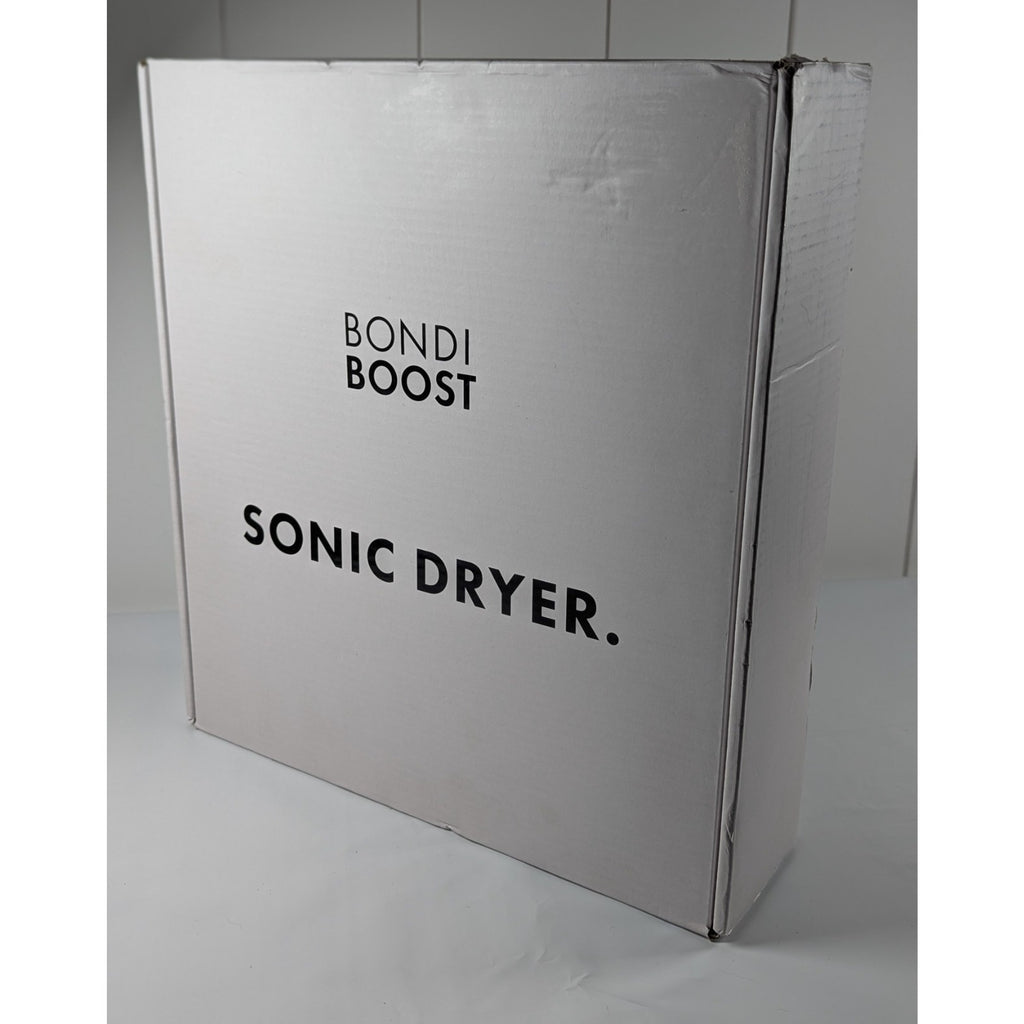 New, Sealed Box Bondiboost Sonic Hair Dryer Straight Wavy Curly Coily