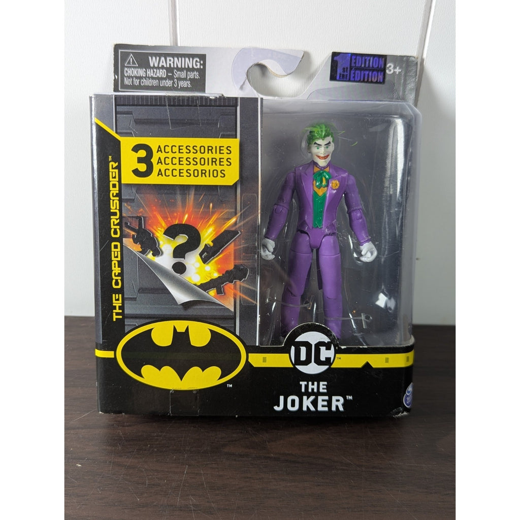 Tactical Batman, The Joker Action Figure Lot Creature Chaos Spin Master DC 1st