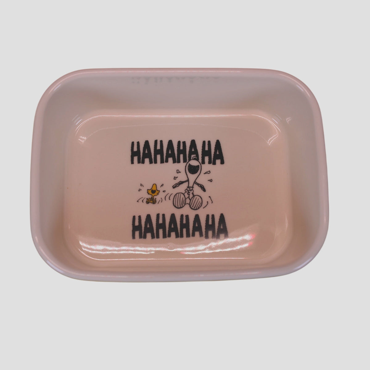 Peanuts Charlie Brown Snoopy 'Good Grief' Stoneware Lunch Box 32 oz