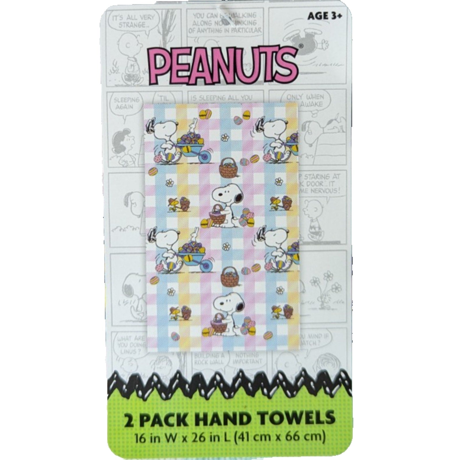 Peanuts Snoopy Easter 2 Hand Towels