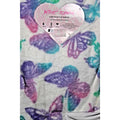 Betsey Johnson White with Butterflies Luxe Faux Fur Throw Blanket - Super soft
