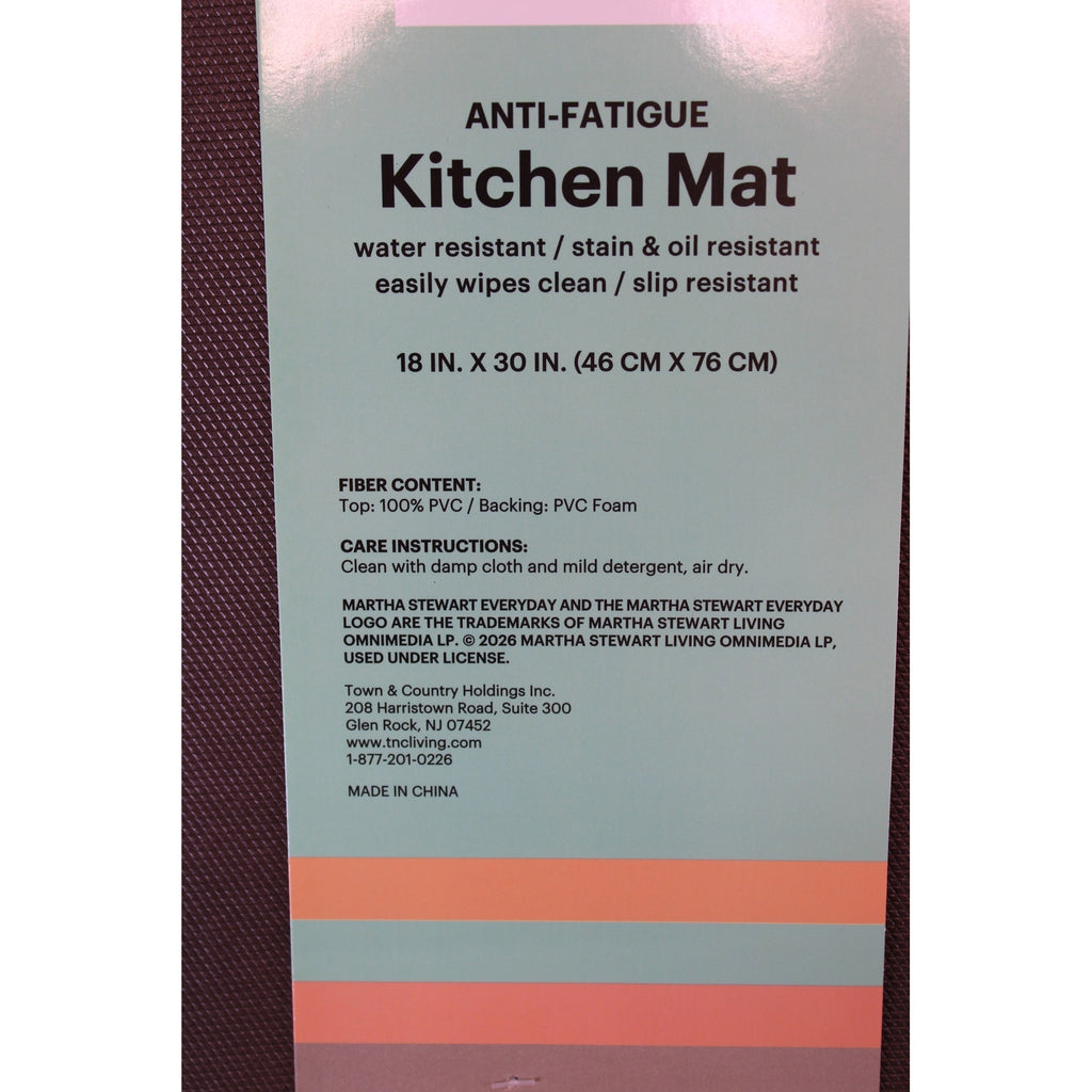 Martha Stewart Anti-Fatigue Halloween Ghosts Kitchen Mat 18x30