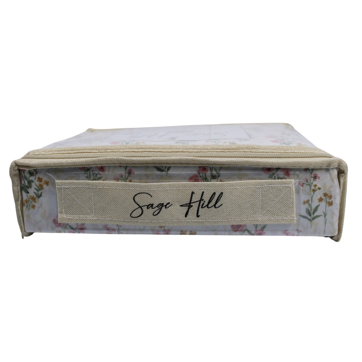 Sage Hill Full Light Tan Sheet Set 6 Piece Soft Touch Floral Print