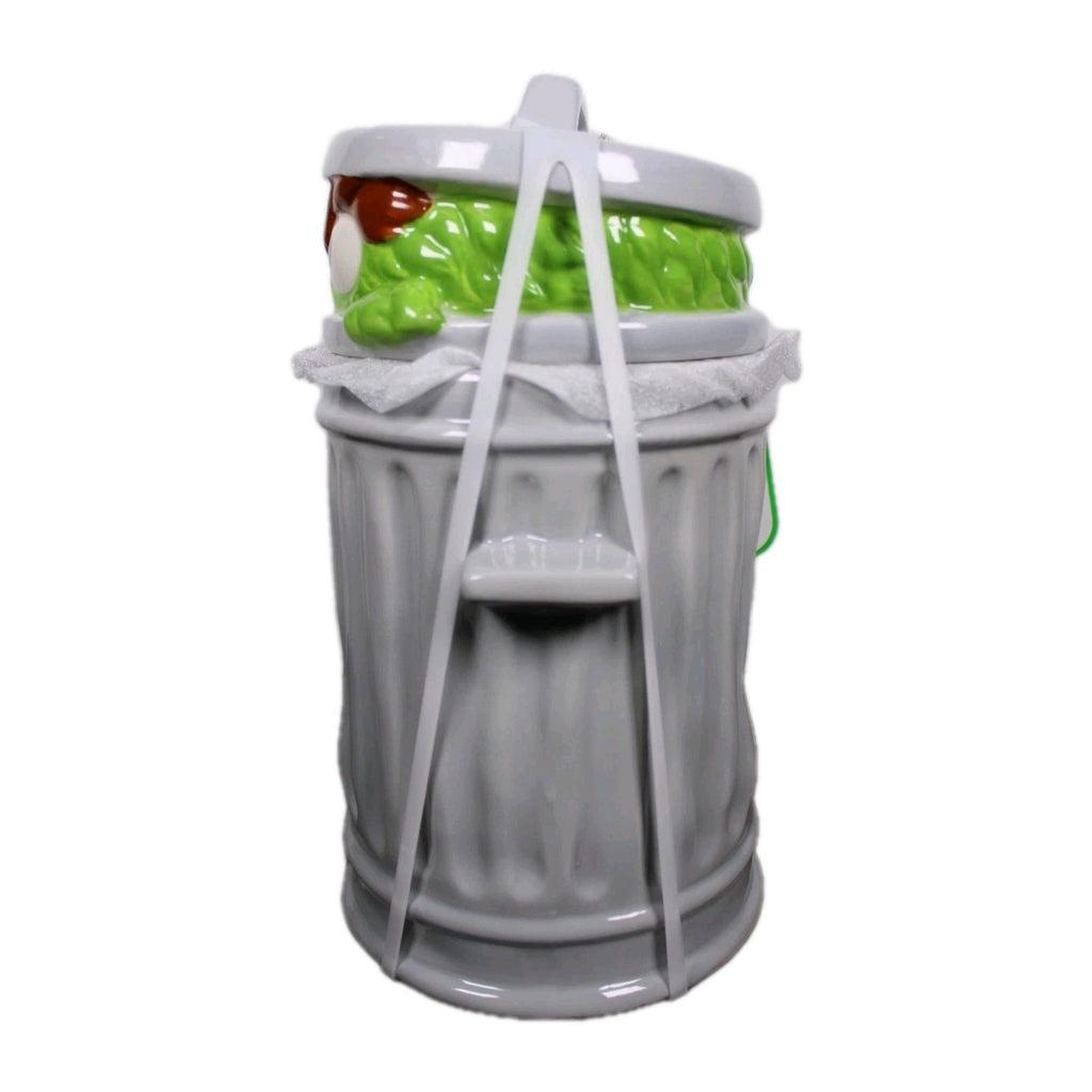 NEW Vintage Style OSCAR THE GROUCH COOKIE JAR Sesame Street 11-inch Hand Painted