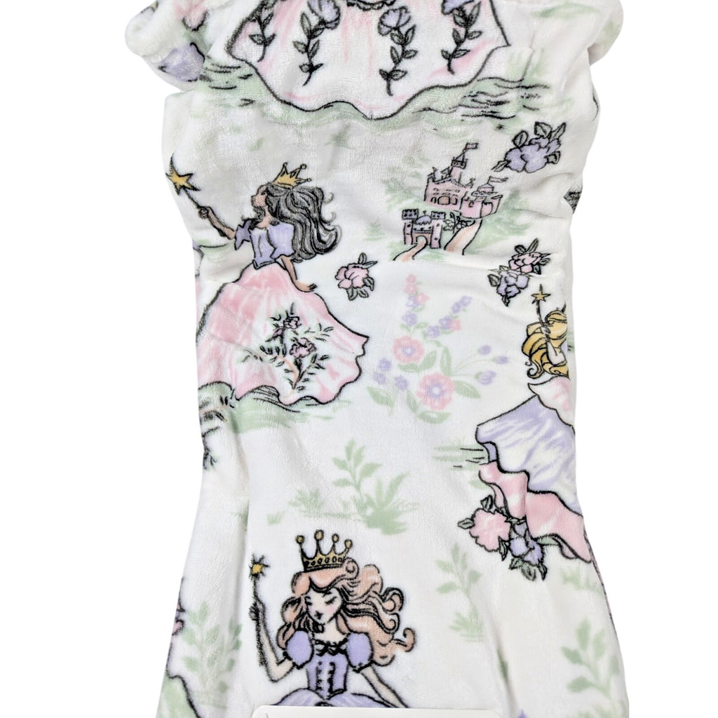 Little Poppy Luxe Plush Throw 50"x70" Princess, Castle, Floral Ultra Soft, NEW