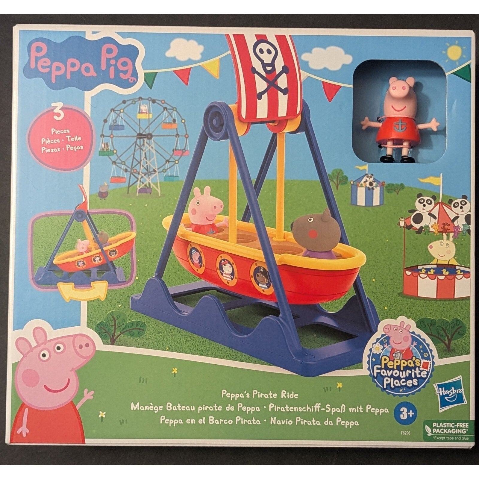 Peppa Pig Peppa's Pirate Ride New in Box Sealed Hasbro