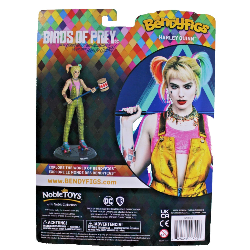Birds Of Prey BendyFigs Harley Quinn Action Figure Noble Toys DC Comics