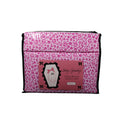 STAY SPOOKY 6pc QUEEN Halloween Skulls leopard print Pink Sheet Set - NEW