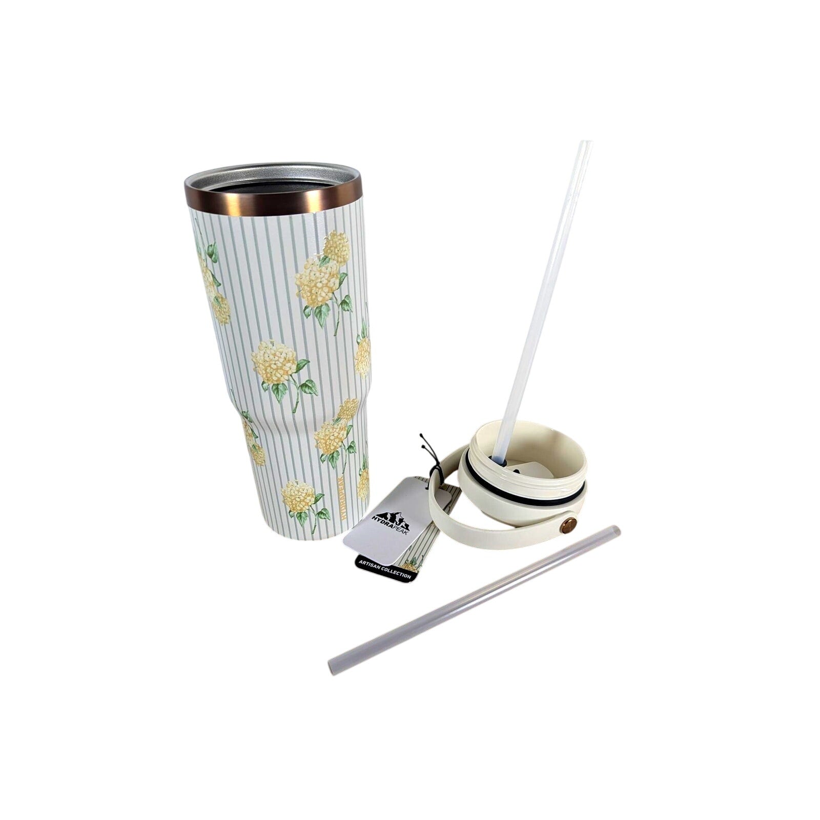 Hydrapeak Nomad 32oz Tumbler Artisan Collection Custom White