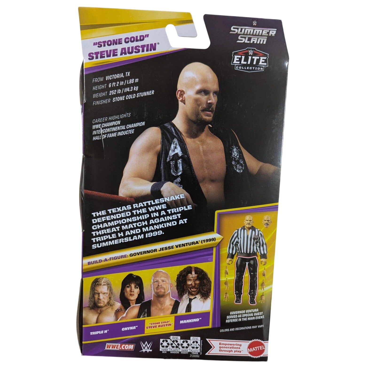 Mattel - WWE Elite Collection 6" Summer slam Stone Cold Steve Austin