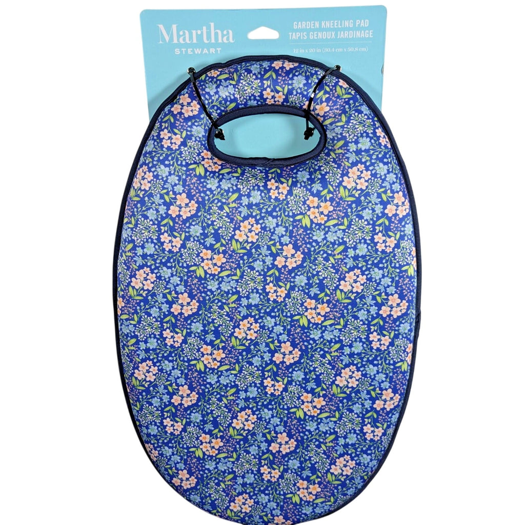Martha Stewart GARDEN KNEELER PAD, Floral, Flowers -New