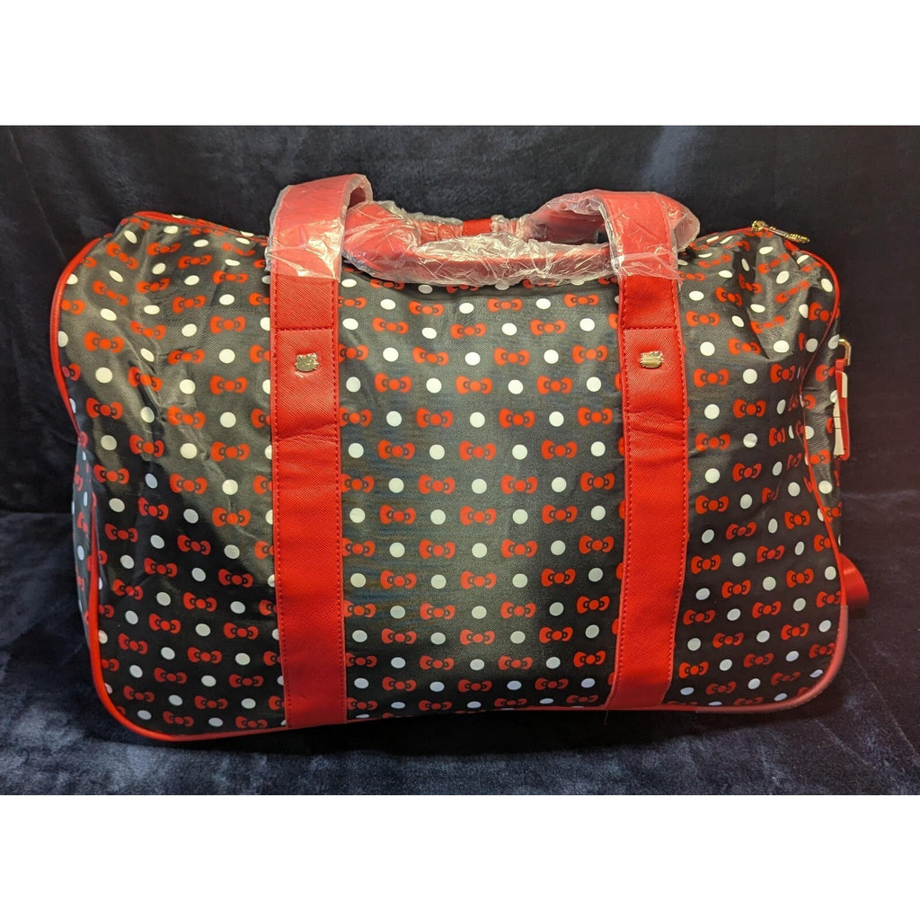 Hello Kitty Carryon Travel/Weekend Bag with Wheels and adjustable handle.