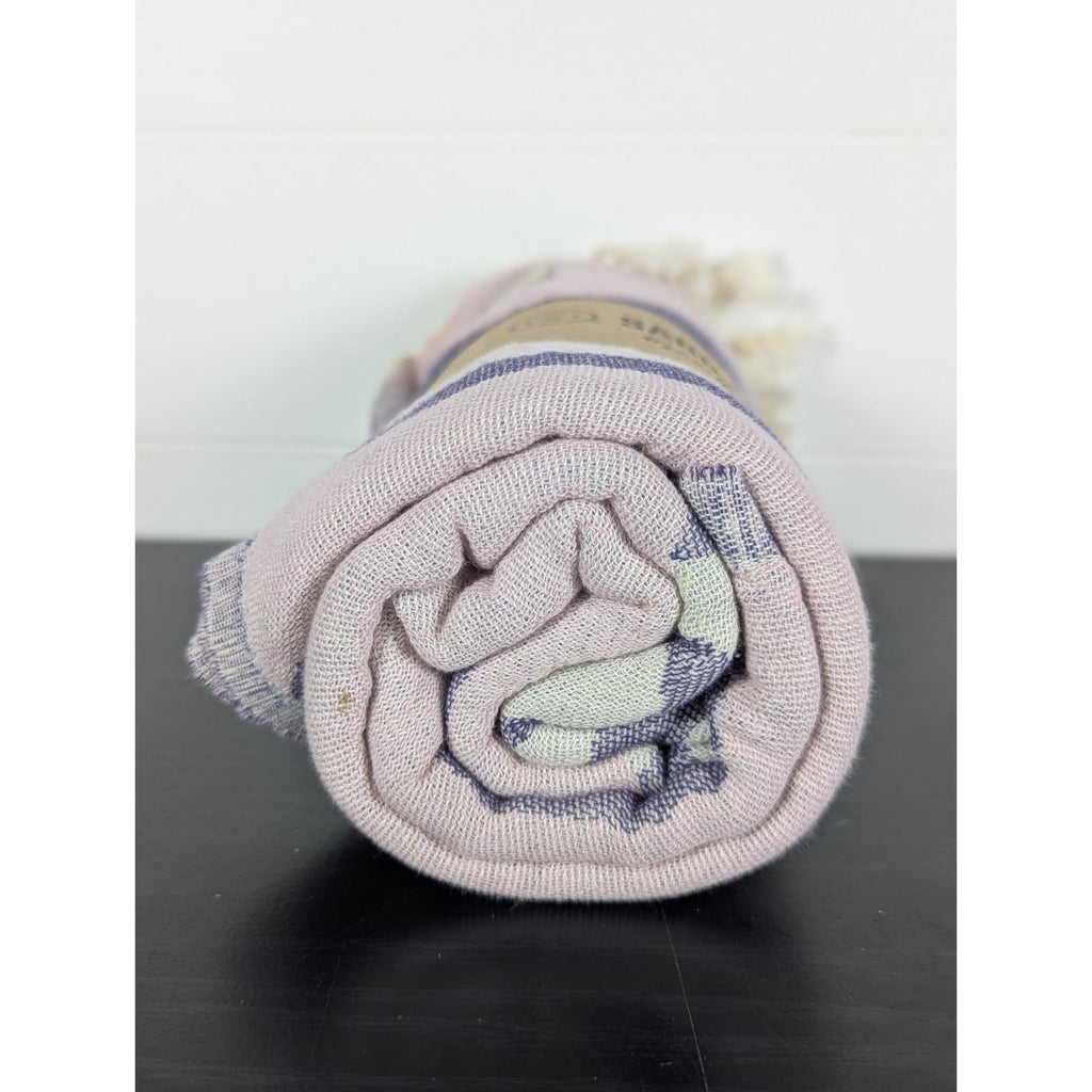 Sand Cloud Beach Towel, Orca Purple - 100% Turkish Organic Cotton - NEW