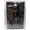 Disney - Villian Maleficent Embossed Enamel Lapel Pin, 2-inches (NEW & Sealed)