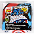 Marvel Captain America-2 Winter Soldier Sheet Set, Twin 3 pieces