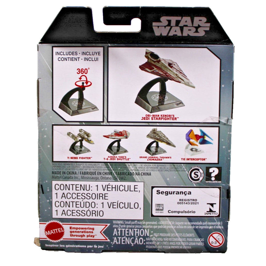Hot Wheels Star Wars Starships Select Obi-wan Kenobi’s Jedi Starfighter #32