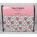 Juicy Couture King 6 Pc Sheet Set HOME, Chain Link Pattern Rose Print