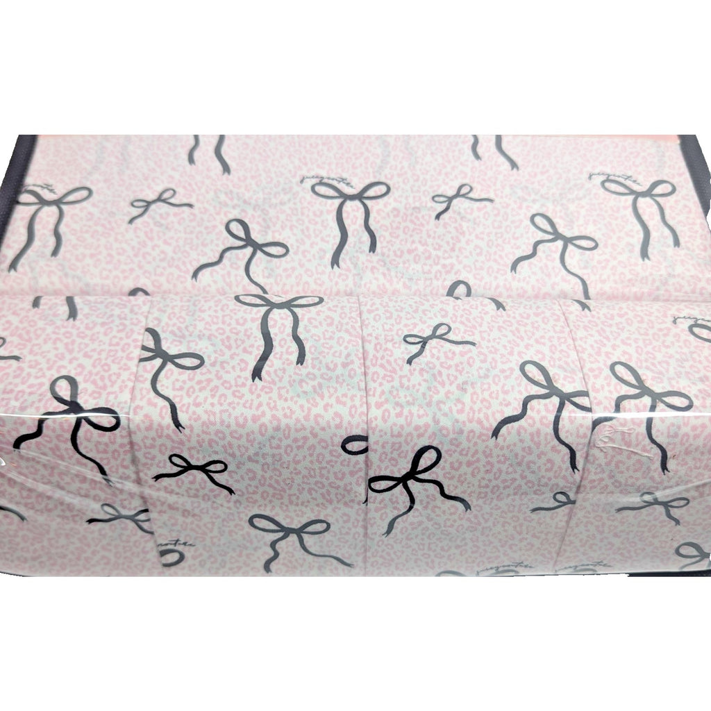 Juicy Couture Hot Pink Cheetah Print Crown Logo 6 Piece King Sheet Set