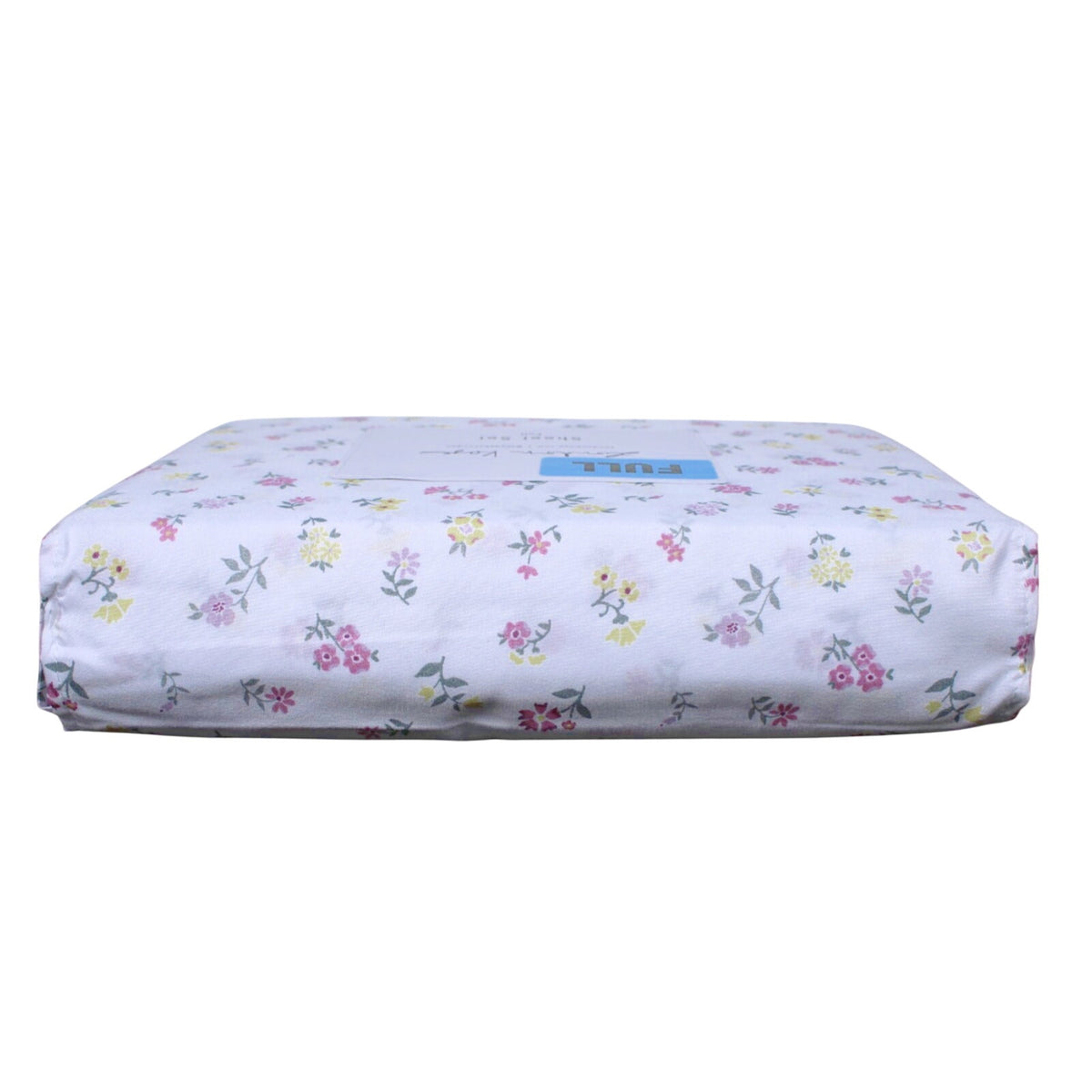 London Kaye Pink & Yellow Flower Garden Soft Brushed Full Sheet Set NEW