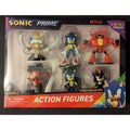 Sonic Prime Series 2 - 6 Pack Deluxe Box Action 3" Figures Netflix