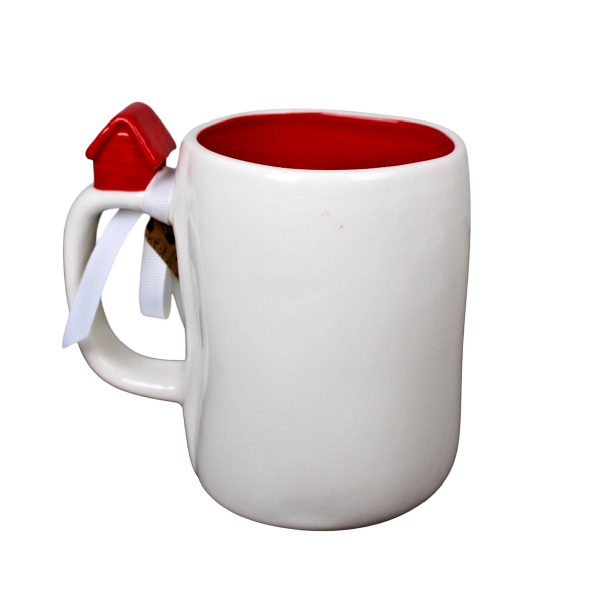 Rae Dunn Mug PEANUTS Snoopy FLYING ACE Red House On Handle New/Tag