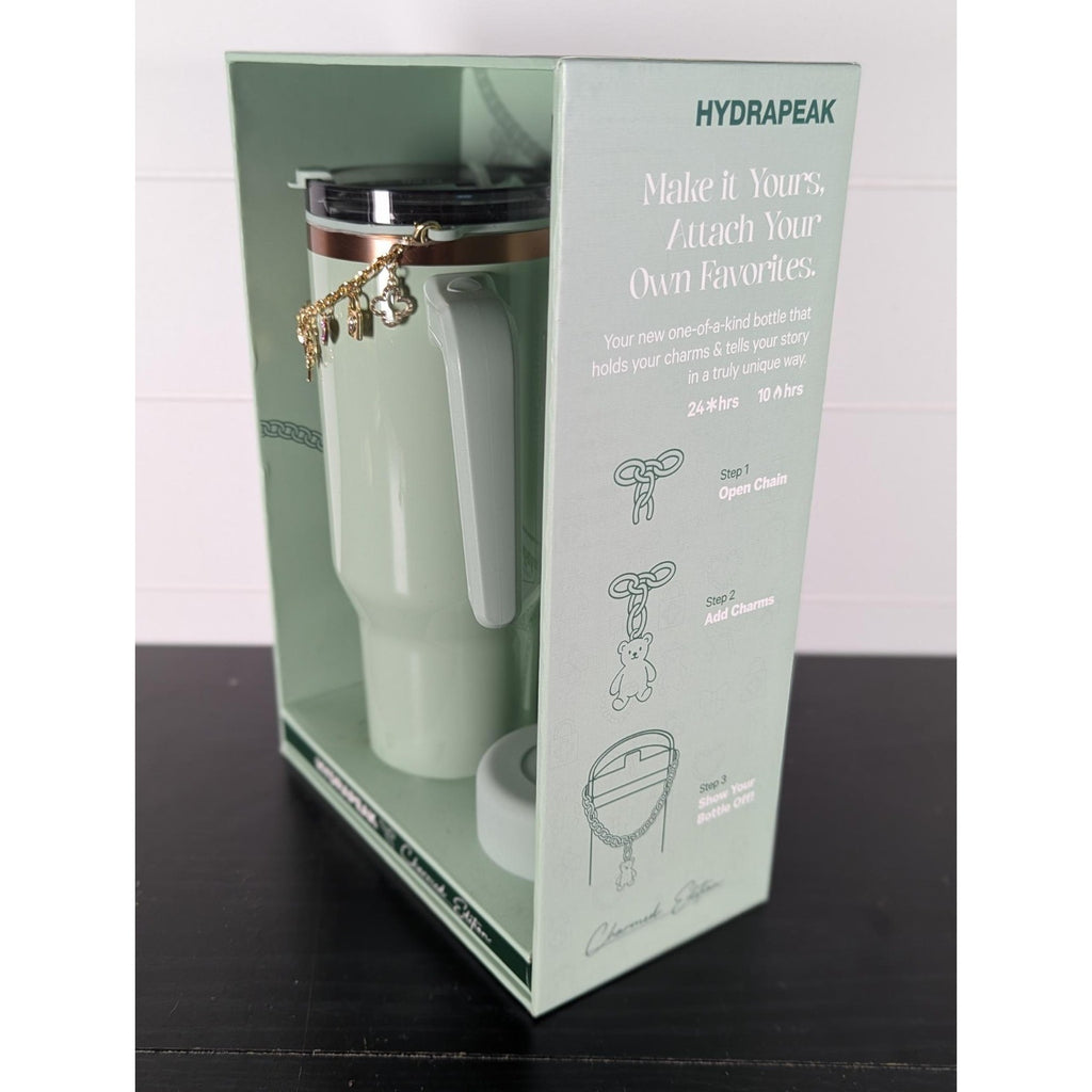 Hydrapeak Voyager 40oz Tumbler Green Limited Edition 24hr(cold) - 10hr(hot) NEW