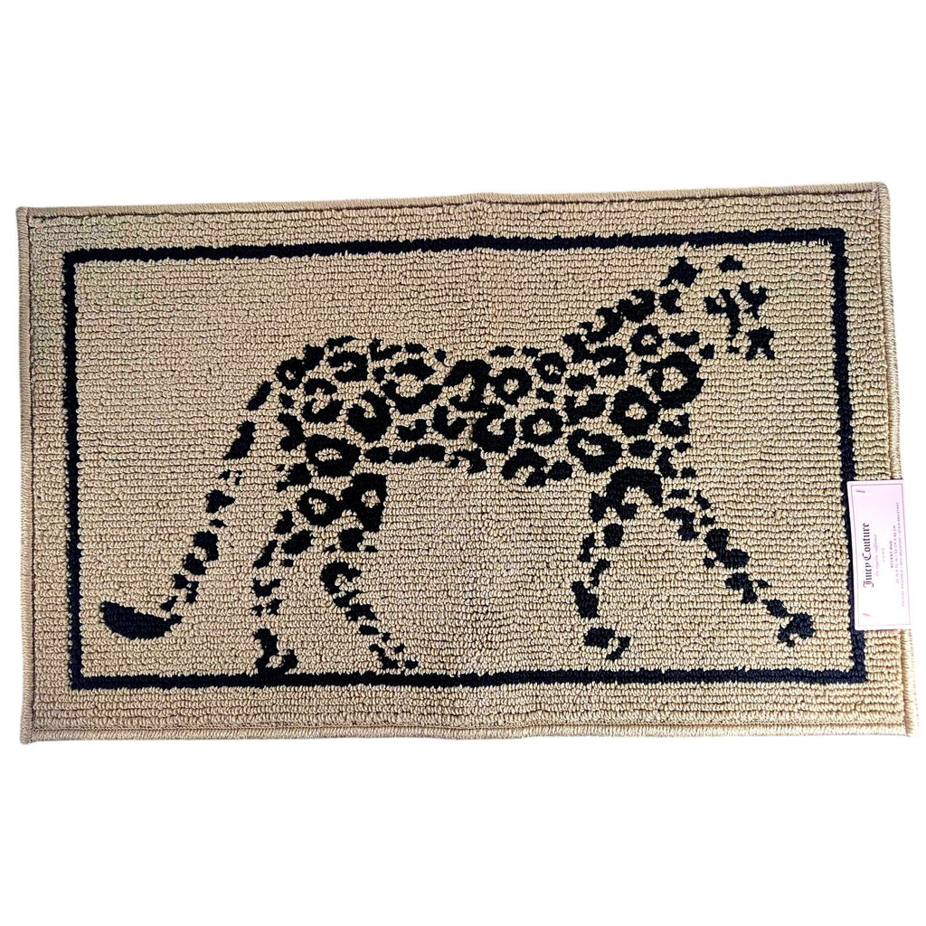 Betsy Johnson Bath Mat Accent Rug Leopard Print 20"x32" Skid & Stain Resistant
