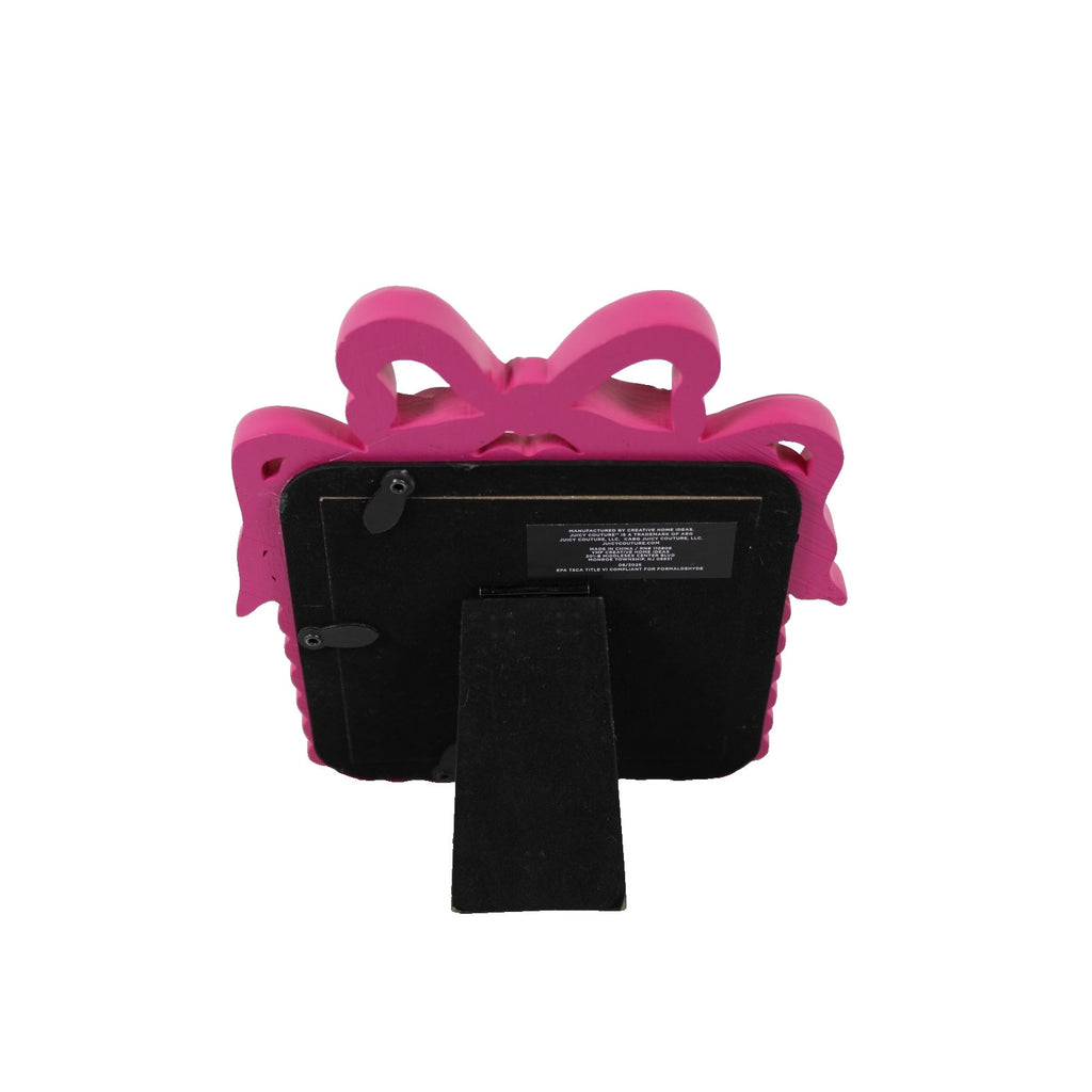 Juicy Couture Bow 4x4 Picture Frame
