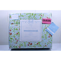 Nanette Lepore Queen 6 Piece Sheet Set Green, Pink Floral, 2 bonus pillowcases