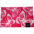 Betsey Johnson Bath Rug - Butterflies - Pink, 20"x32" Skid Resistant
