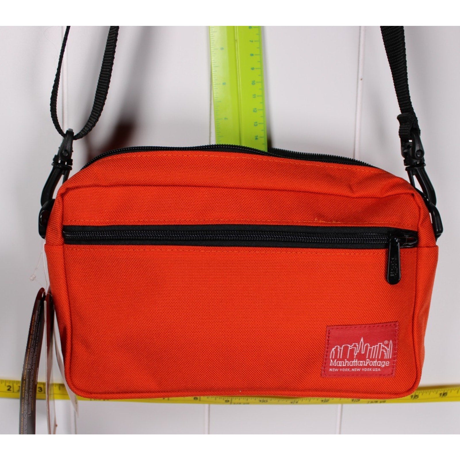 MANHATTAN PORTAGE Jogger (L) sling bag Cordura fabric- ORANGE Retail $45